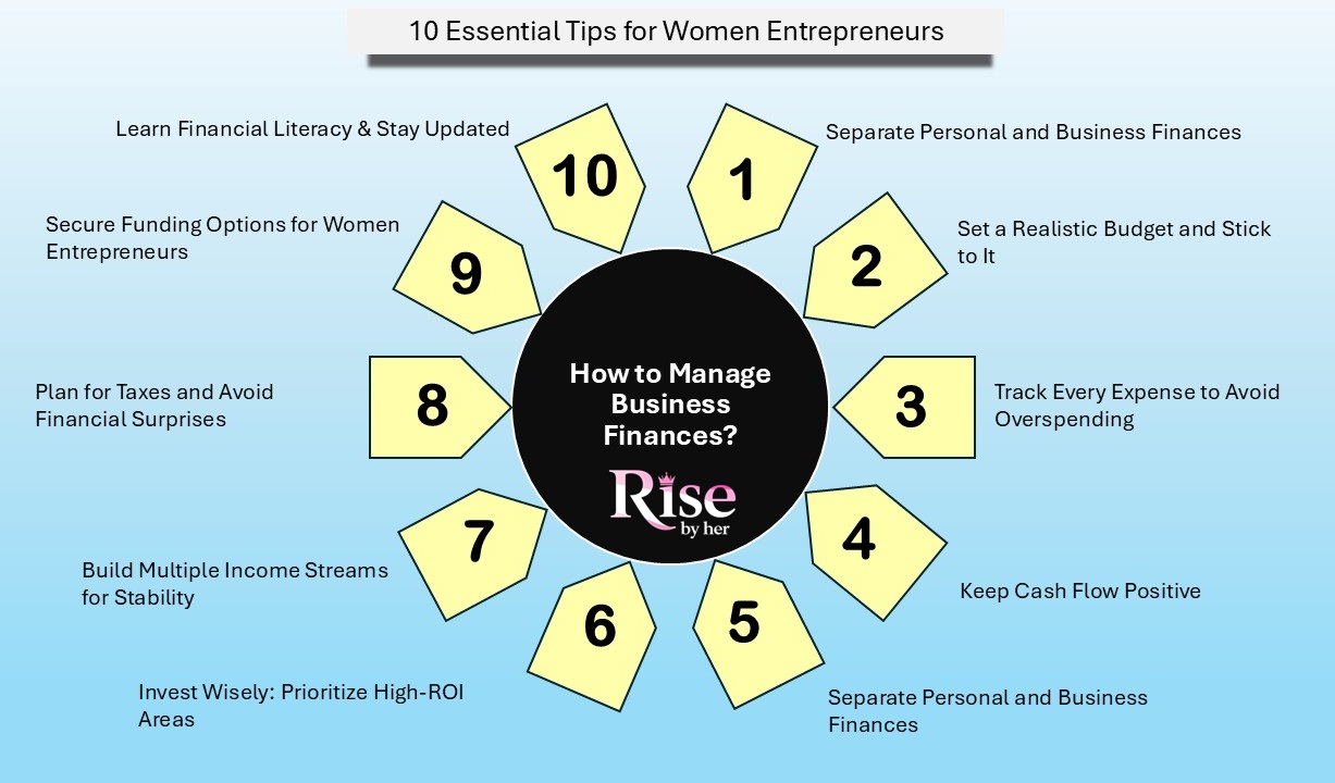 10 essential tips for women entrepreneurs