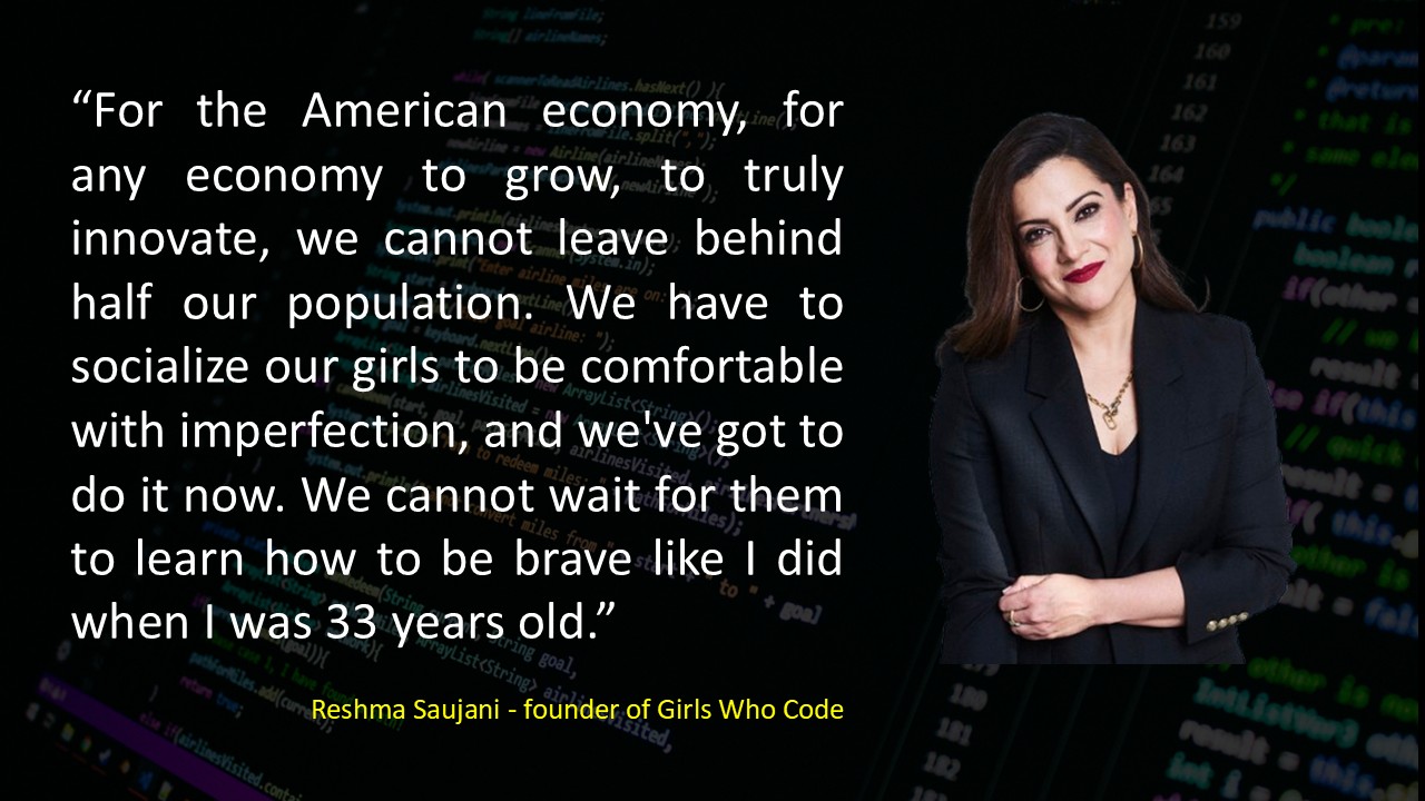 success story #1 reshma saujani breaking boundaries in tech education