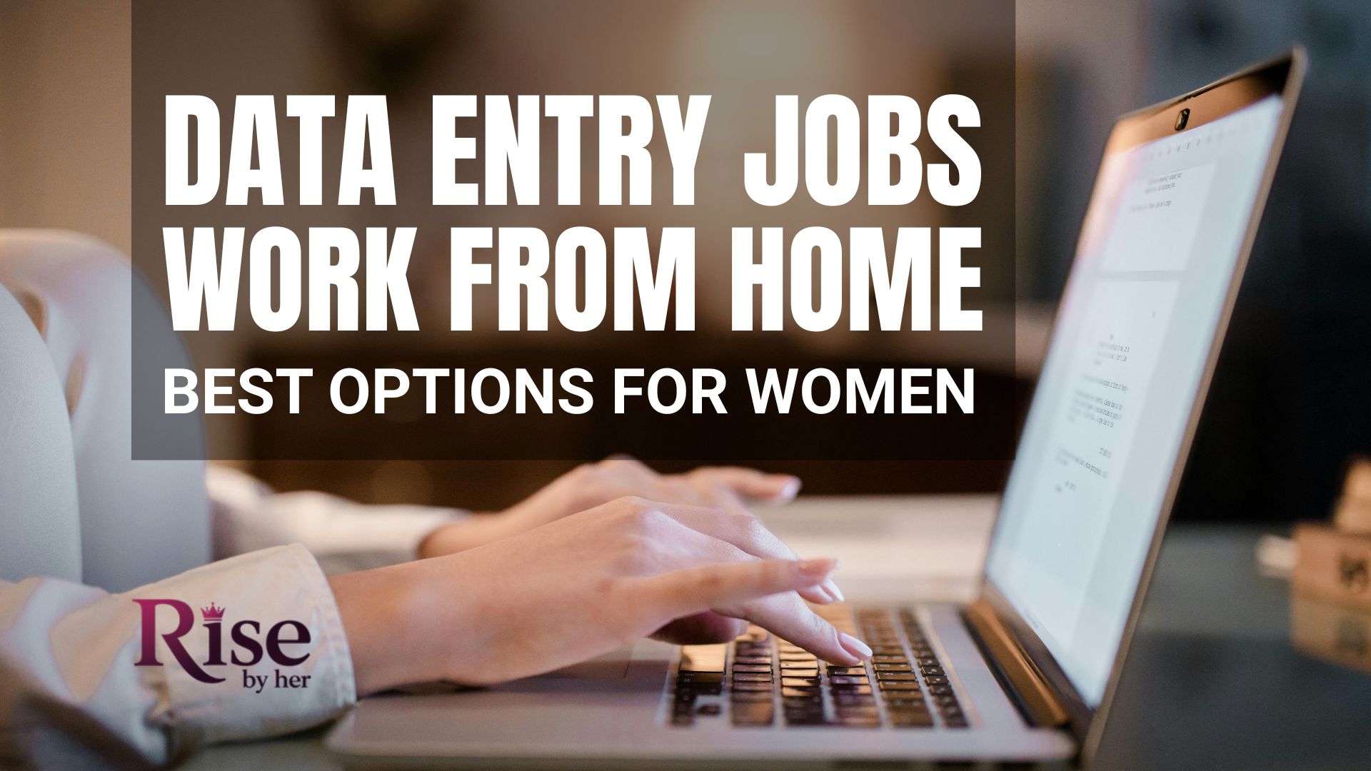 data entry jobs work from home best options for women