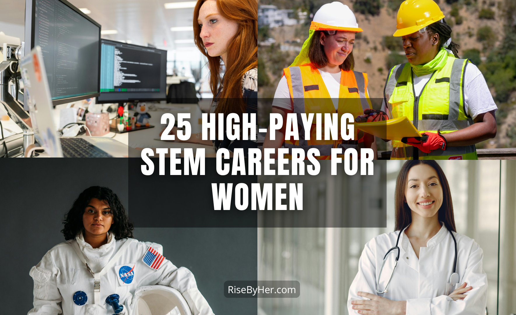 25 high paying stem careers for women (salaries, degrees & growth outlook)
