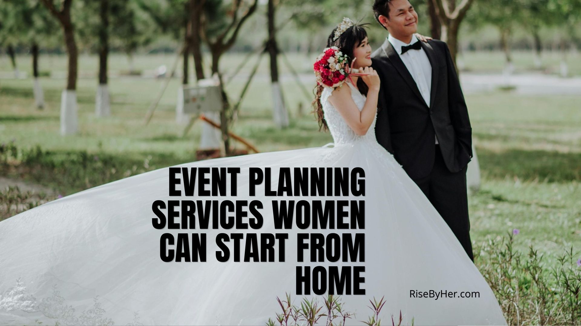 event planning services women can start from home